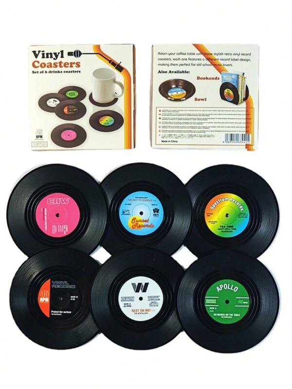 Posavasos Vintage Vinyl QUIERODECO