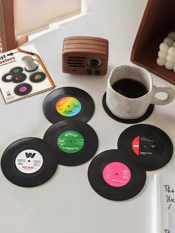 Posavasos Vintage Vinyl QUIERODECO