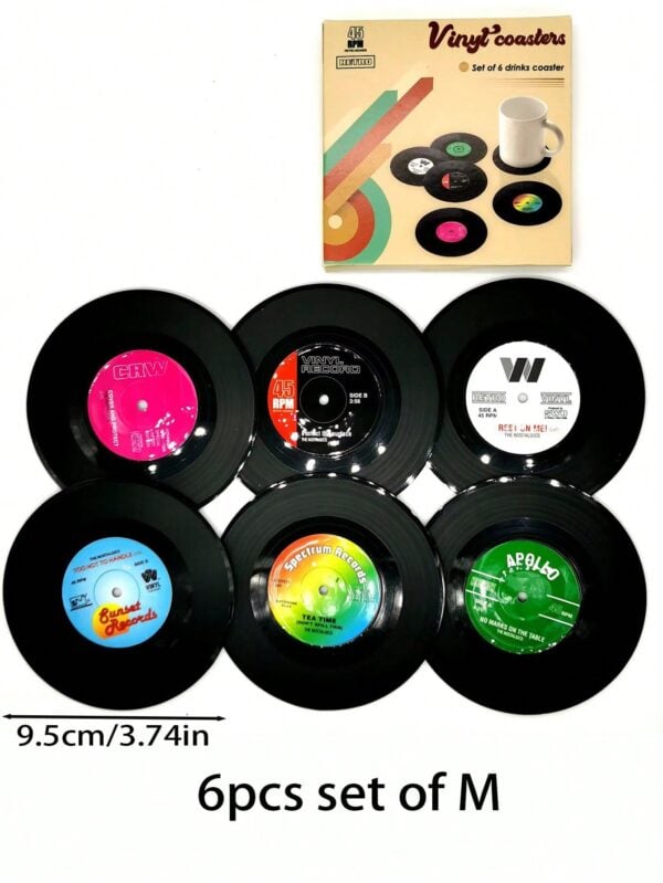 Posavasos Vintage Vinyl QUIERODECO