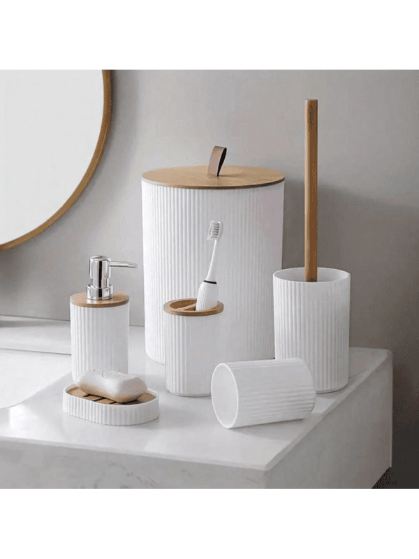 Se 6 piezas de accesorios de baño QUIERODECO