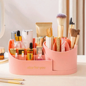 Organizador de cosmeticos giratorio